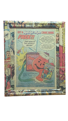 Vintage Kool Aid Man comic book advertisement